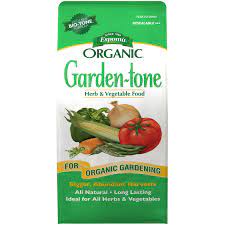 espoma organic garden tone vegetable
