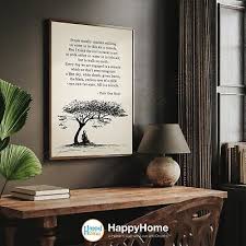 Thich Nhat Hanh Quotes Wall Art The