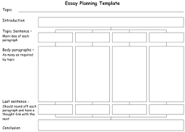   Essay Plan Templates   Free Sample  Example Format Download    