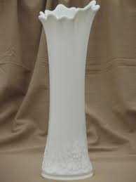 Milk Glass Vase Vintage Westmoreland