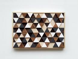 Custom Triangle Art Geometric Wall Art