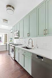 light green kitchen cabinets are a new