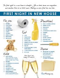 Moving Part 5 Familys First Night In New House Checklist