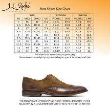 310 Brown Lace Up Wingtip J L Rocha Collections