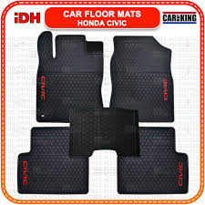 honda civic premium rubber matting 2016