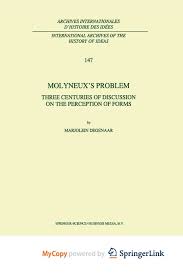To avoid these problems, you can use an organized structure, such as outlines, points or subheadings, to write the results and discussion section. Molyneux S Problem Three Centuries Of Discussion On The Perception Of Forms Degenaar M 9789401737814 Amazon Com Books