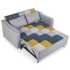 aidan patchwork pull out couch corcoran s