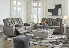 mancin gray reclining sofa set