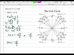Solving Linear And Quadratic Trig
