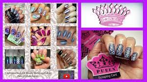 pueen party nails 01 sting plate
