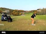 Golfers on the Druids Heath golf course, Druids Glen golf resort ...