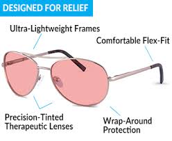 Photophobia Glasses For Light Sensitivity Relief