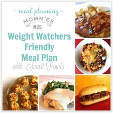 weight watchers friendly meal plan 25