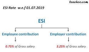 Rates Of Esi Esi Employee State Insurance