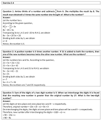 class 8 maths chapter 2 exercise 2 4