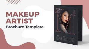 makeup artist brochure template you