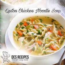 lipton en noodle soup recipe des