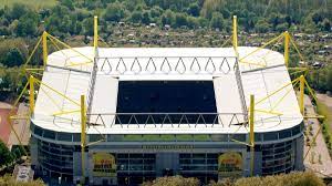 View from inside the signal iduna park. Signal Iduna Park Das Stadion Von Borussia Dortmund Fussball