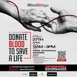 Blood Donation Drive @Aburi Botanical Gardens