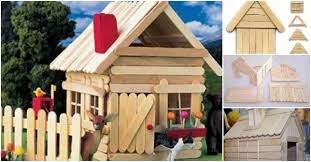 How To Diy Popsicle Stick House