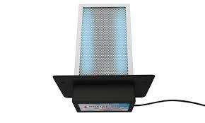 D200 Dual Lamp Air Purifier Whole House Tio2 Pco Photocatalytic Filter Uv Light In Duct For Hvac Ac Air Conditioning Duct Germicidal Hydroxyl