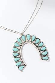 turquoise western necklace