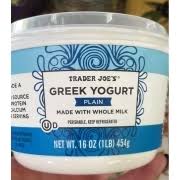 trader joe s greek yogurt whole milk