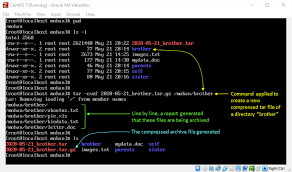 tar command in linux