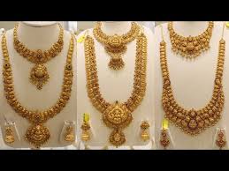 grt antique haram necklace designs