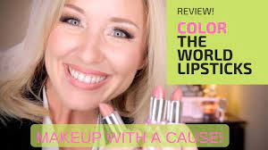 color the world lipstick review vegan