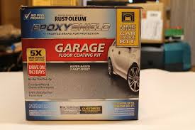 gray gloss 1 car garage floor kit