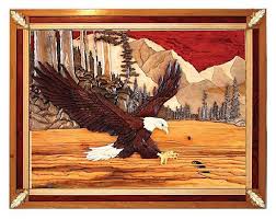 Flying Eagle Wall Art 36x28