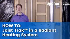 uponor residential radiant heating