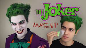 clic joker comics makeup tutorial