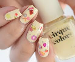 gourmand nail art what the pluck