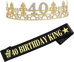 birthday king sash 40th qatar u