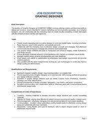 graphic designer job description