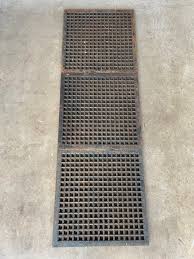 cast iron floor grids