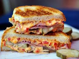 grilled pimento cheese ham and