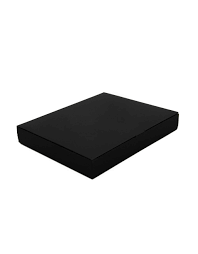 flip lid black gift box of a4 size