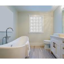 Redi2set Wavy Glass 21 25 In X 40 5 In Frameless Replacement Glass Block Window In Clear S2242dc