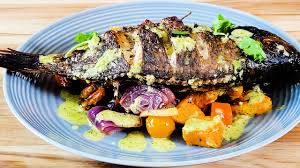oven baked whole tilapia