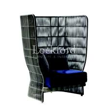 midland high back outdoor lounge chair