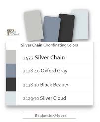 benjamin moore silver chain review an