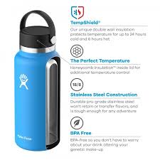 40 Oz Vacuum Insulated Stainless Steel Water Bottle Hydro