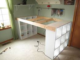 The Start Diy Loft Bed Bed With Desk