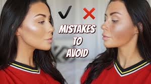 blend contour correctly for a sculpted face