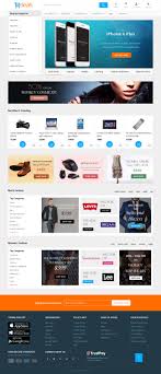 Edeals Online Shopping Template Web Design Shopping