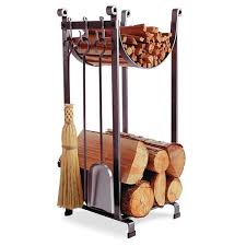 sling indoor firewood rack with tools