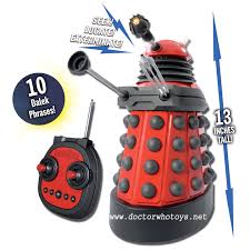 doctor who action toys rc dalek drone